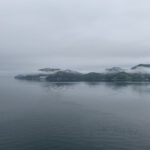 フェリーから見た瀬戸内海の島々