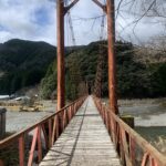 五木村近辺の吊り橋